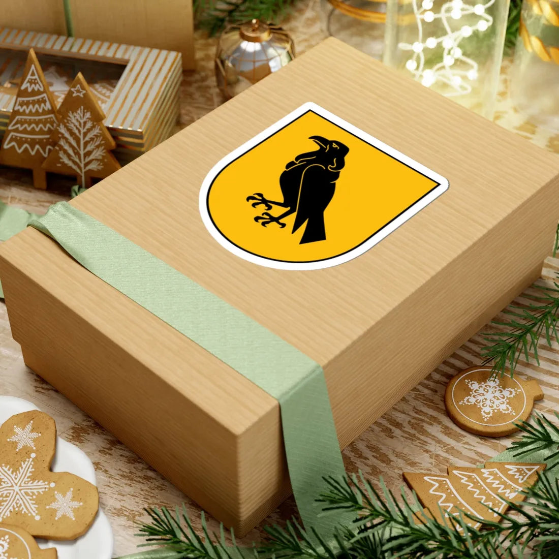 Coat of Arms of Preiļi (Latvia) (Coat of Arms) STICKER Vinyl Kiss-Cut Decal - The Sticker Space