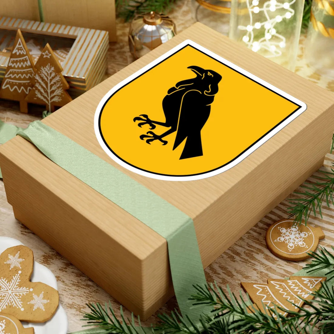 Coat of Arms of Preiļi (Latvia) (Coat of Arms) STICKER Vinyl Kiss-Cut Decal - The Sticker Space