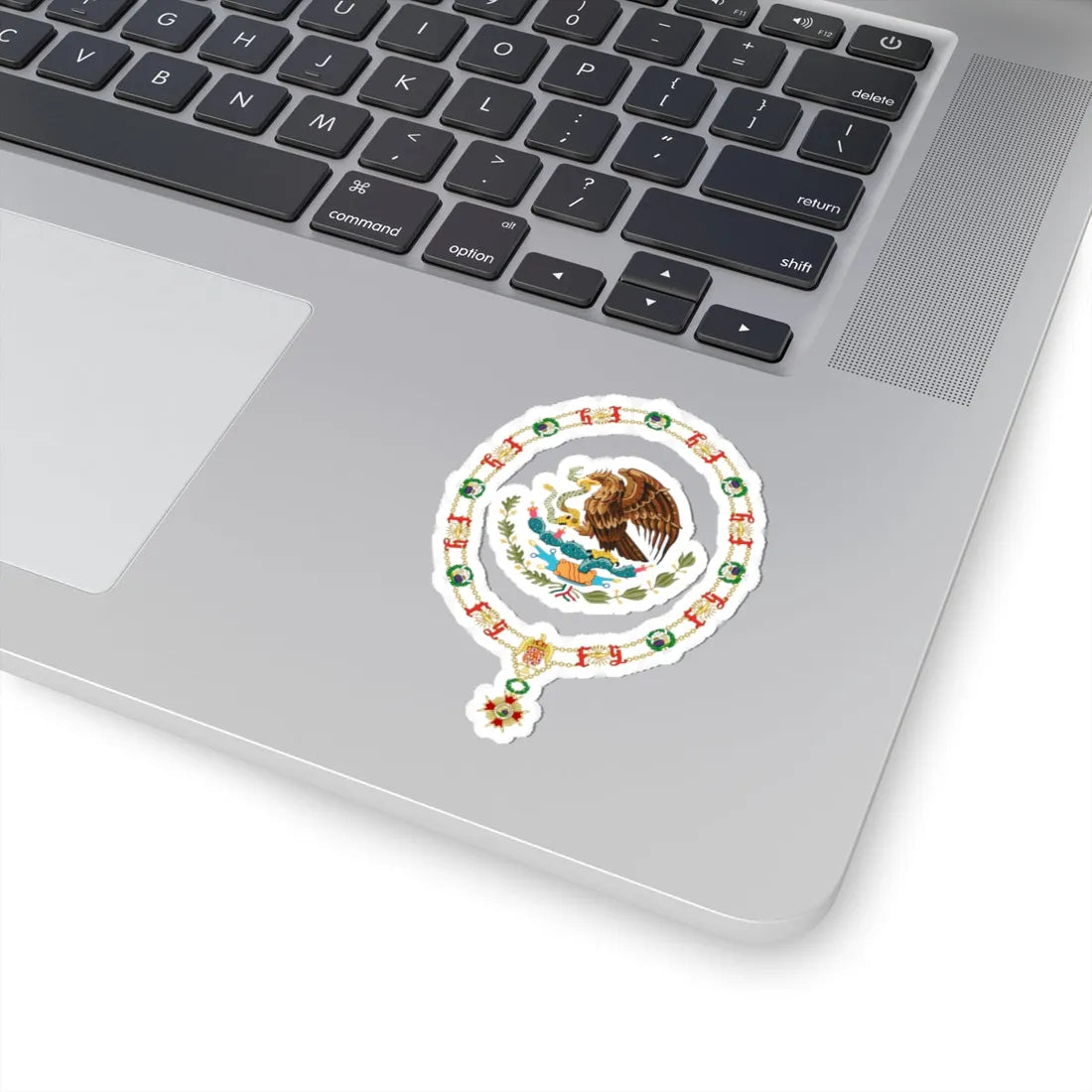 Coat of Arms of President of Mexico Order of Isabella the Catholic (Mexico) (Coat of Arms) STICKER Vinyl Kiss-Cut Decal - The Sticker Space
