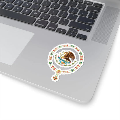 Coat of Arms of President of Mexico Order of Isabella the Catholic (Mexico) (Coat of Arms) STICKER Vinyl Kiss-Cut Decal - The Sticker Space