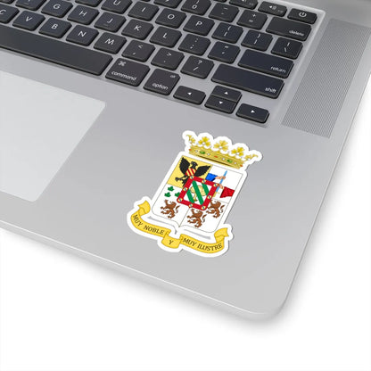 Coat of Arms of Priego de Córdoba (Spain) (Coat of Arms) STICKER Vinyl Kiss-Cut Decal - The Sticker Space