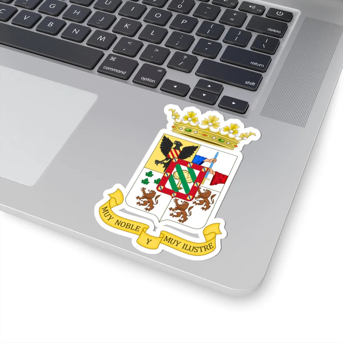 Coat of Arms of Priego de Córdoba (Spain) (Coat of Arms) STICKER Vinyl Kiss-Cut Decal - The Sticker Space