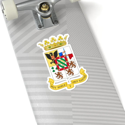 Coat of Arms of Priego de Córdoba (Spain) (Coat of Arms) STICKER Vinyl Kiss-Cut Decal - The Sticker Space