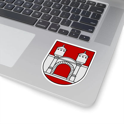 Coat of Arms of Priekule (Latvia) (Coat of Arms) STICKER Vinyl Kiss-Cut Decal - The Sticker Space