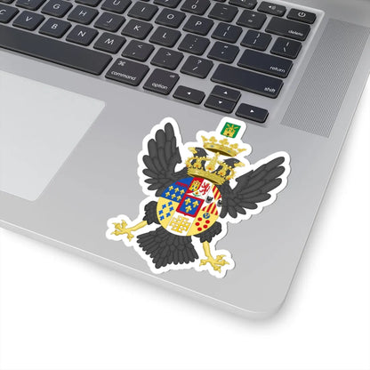 Coat of Arms of Prince Albert Count of Castrogiovanni c.1840-1844 (Italy) (Coat of Arms) STICKER Vinyl Kiss-Cut Decal - The Sticker Space