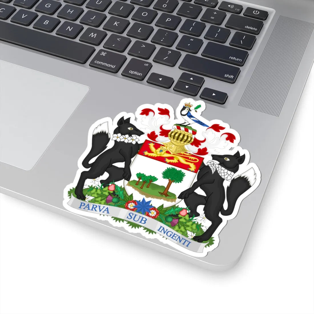 Coat of arms of Prince Edward Island Canada (Canada) (Coat of Arms) STICKER Vinyl Kiss-Cut Decal - The Sticker Space