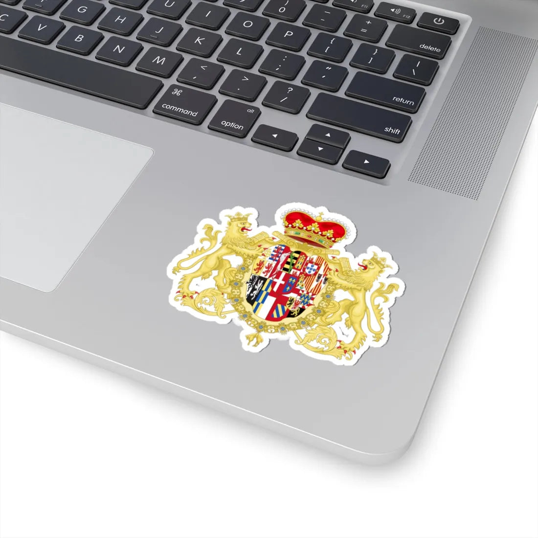 Coat of Arms of Prince Eugene of Savoy - House of Austria Augmentation (Austria) (Coat of Arms) STICKER Vinyl Kiss-Cut Decal - The Sticker Space