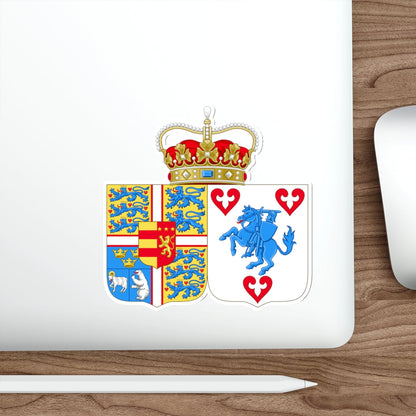 Coat of arms of Princess Marie of Denmark STICKER Vinyl Die-Cut Decal-The Sticker Space