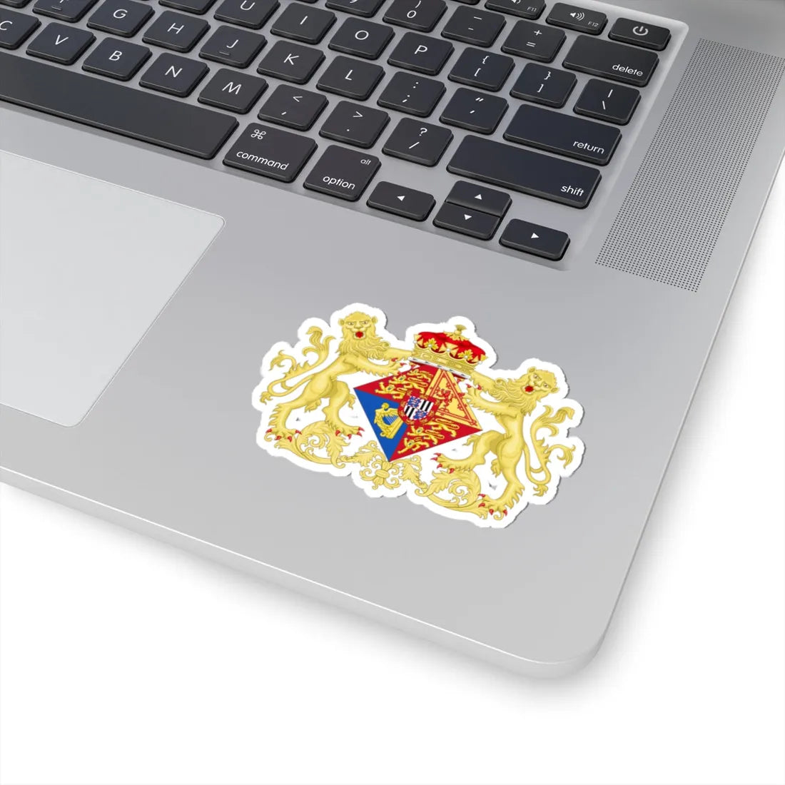 Coat of Arms of Princess Victoria Eugenie of Battenberg 1906 (Spain) (Coat of Arms) STICKER Vinyl Kiss-Cut Decal - The Sticker Space