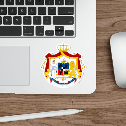 Coat of arms of Principality of Romania (1867-1872) STICKER Vinyl Die-Cut Decal-The Sticker Space