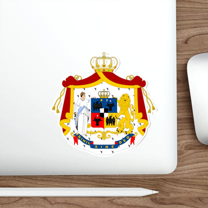 Coat of arms of Principality of Romania (1867-1872) STICKER Vinyl Die-Cut Decal-The Sticker Space