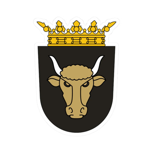 Coat of arms of Principality of Samegrelo (Georgia) (Coat of Arms) STICKER Vinyl Kiss-Cut Decal 2 Inch White - The Sticker Space