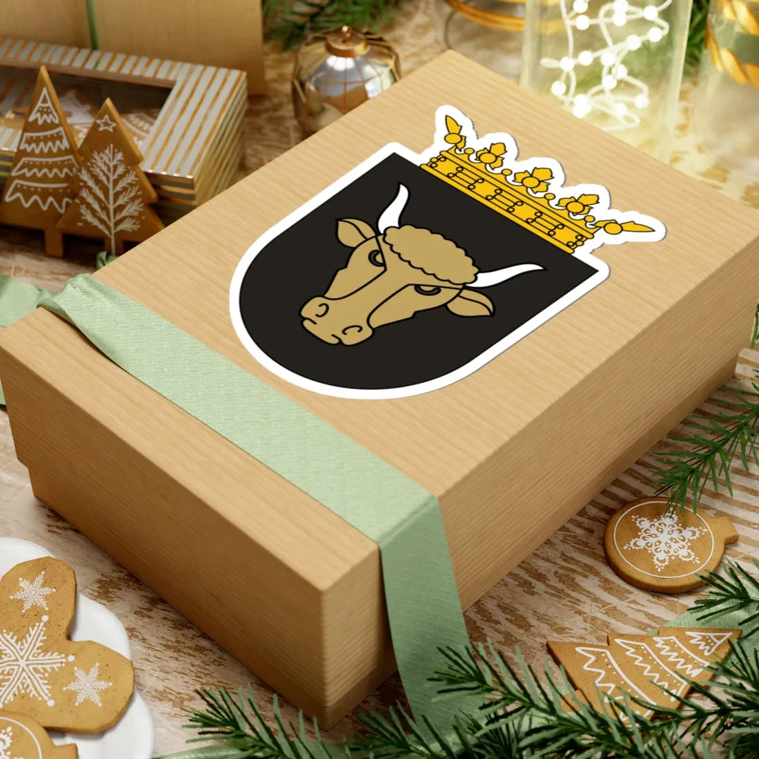 Coat of arms of Principality of Samegrelo (Georgia) (Coat of Arms) STICKER Vinyl Kiss-Cut Decal - The Sticker Space