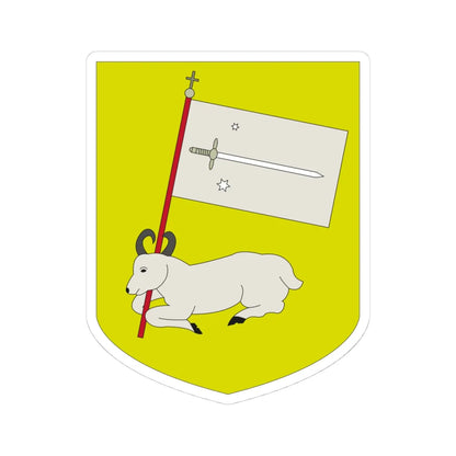 Coat of arms of Principality of Samtskhe (Georgia) (Coat of Arms) STICKER Vinyl Kiss-Cut Decal 4 Inch White - The Sticker Space