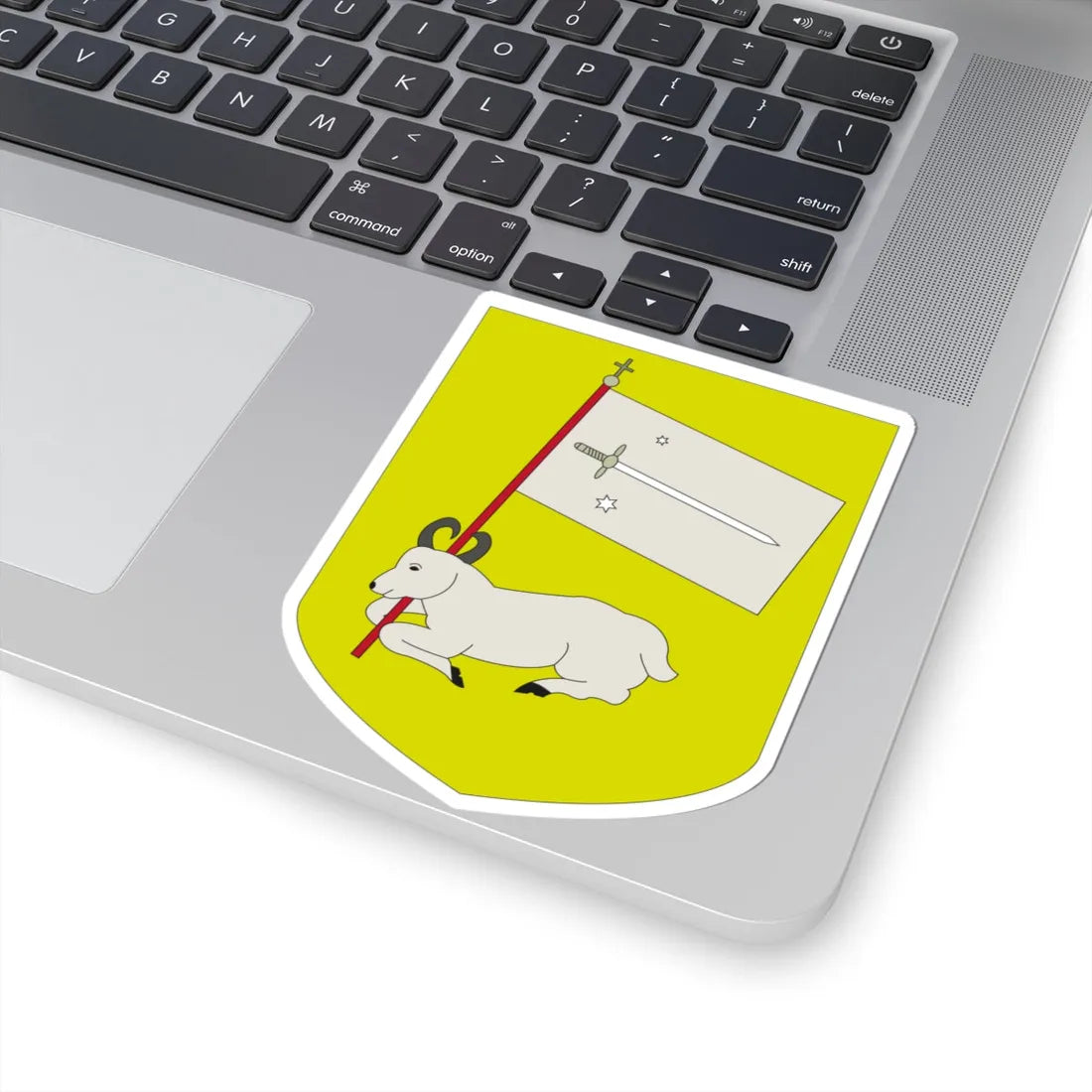 Coat of arms of Principality of Samtskhe (Georgia) (Coat of Arms) STICKER Vinyl Kiss-Cut Decal - The Sticker Space