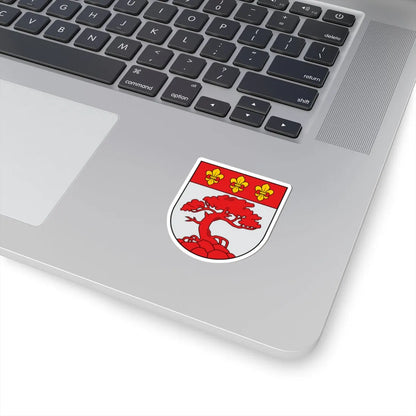 Coat of Arms of Pāvilosta (Latvia) (Coat of Arms) STICKER Vinyl Kiss-Cut Decal - The Sticker Space