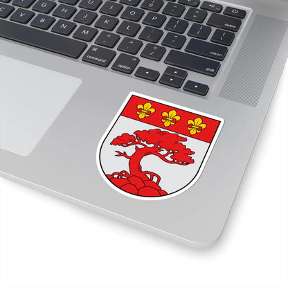Coat of Arms of Pāvilosta (Latvia) (Coat of Arms) STICKER Vinyl Kiss-Cut Decal - The Sticker Space