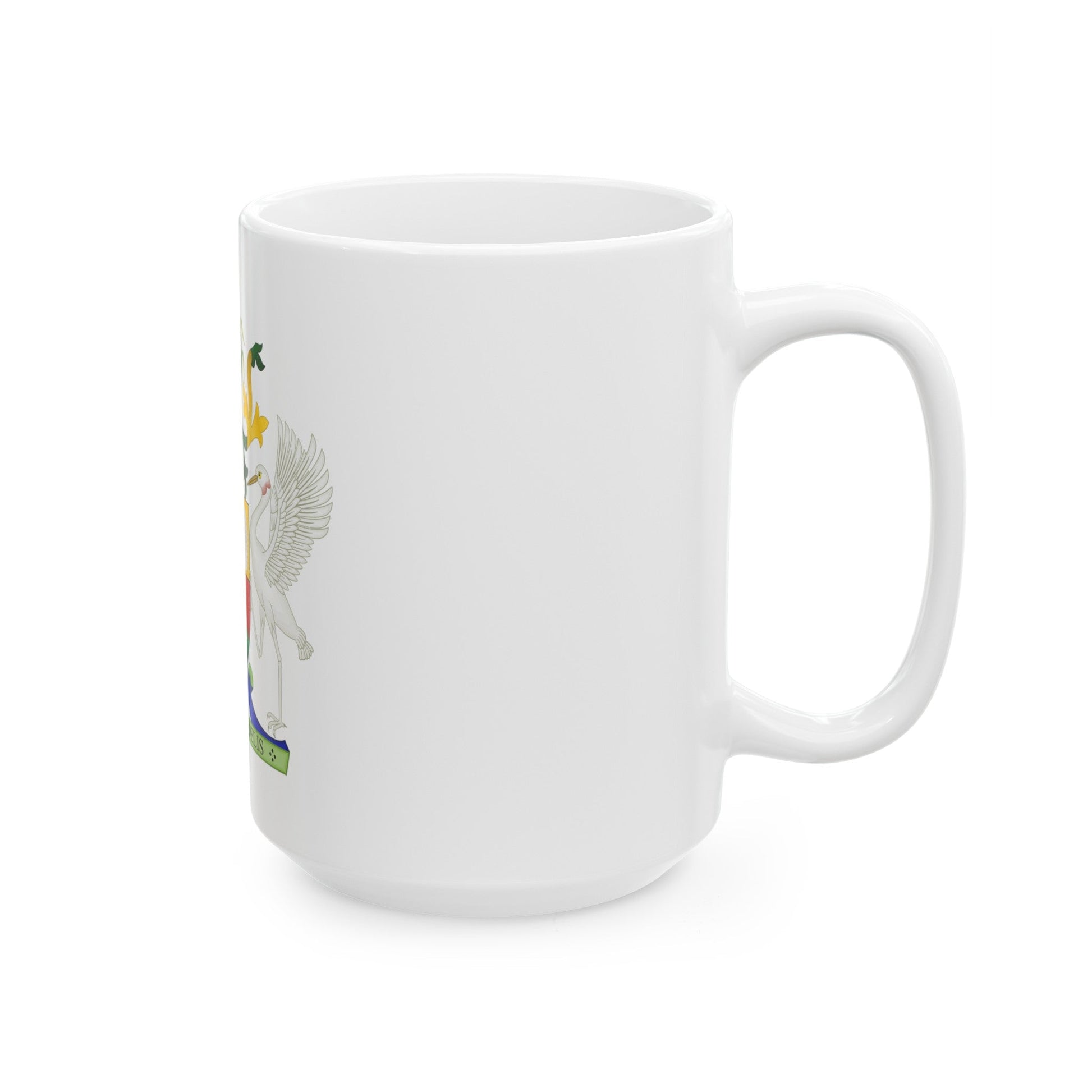 Coat of Arms of Queensland - White Coffee Mug-The Sticker Space