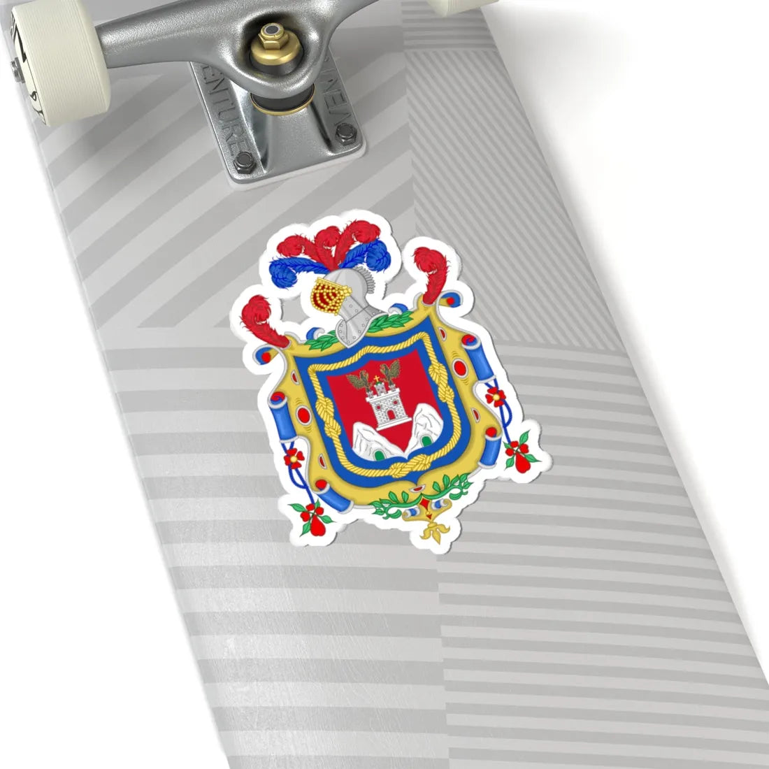 Coat of Arms of Quito (Spain) (Coat of Arms) STICKER Vinyl Kiss-Cut Decal - The Sticker Space