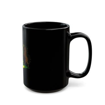 Coat of arms of QwaQwa - Black Coffee Mug-The Sticker Space