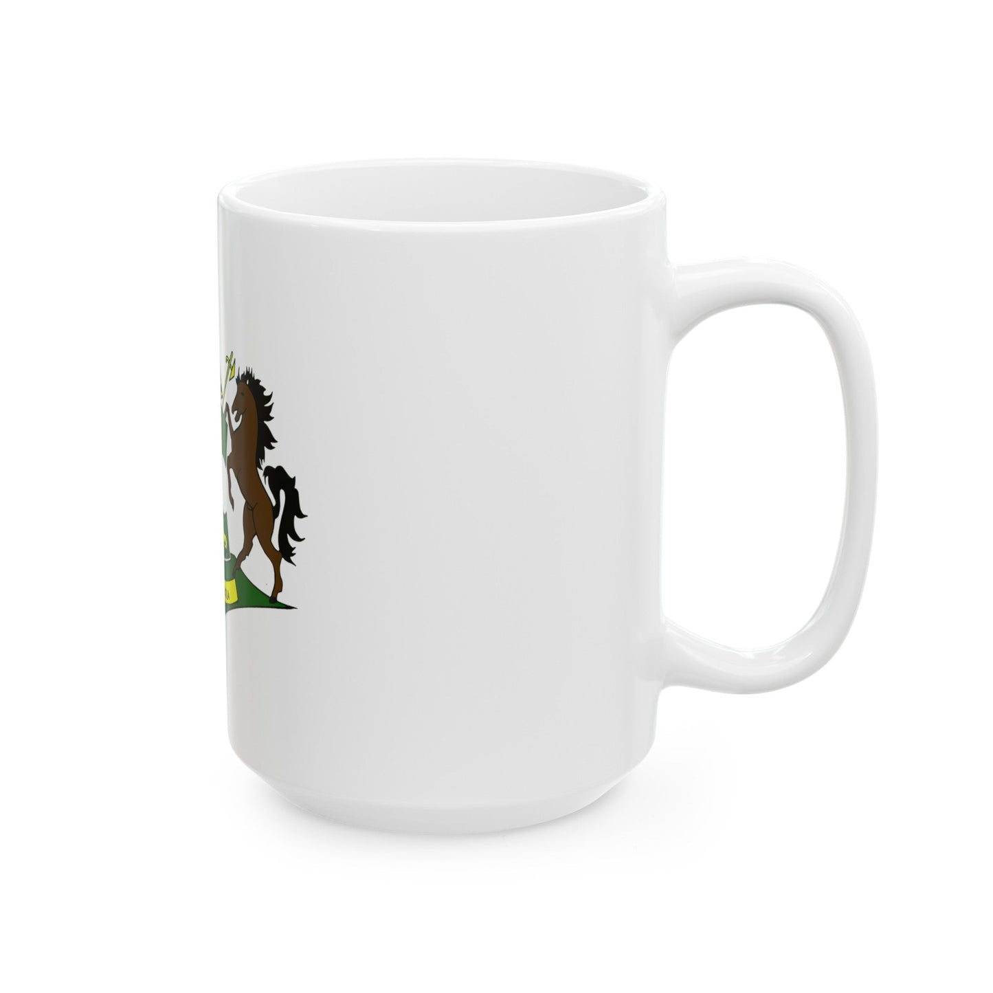 Coat of arms of QwaQwa - White Coffee Mug-The Sticker Space