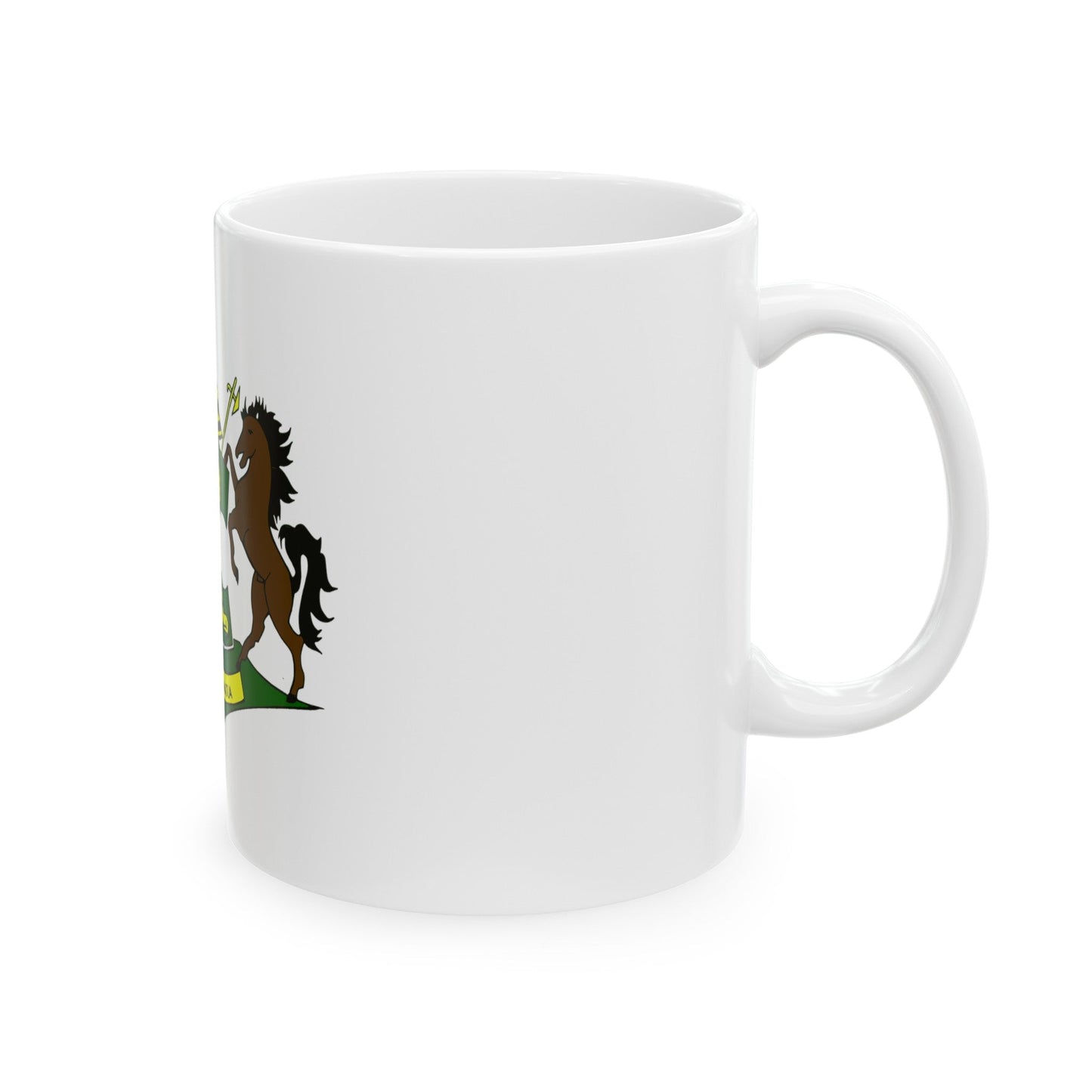 Coat of arms of QwaQwa - White Coffee Mug-The Sticker Space