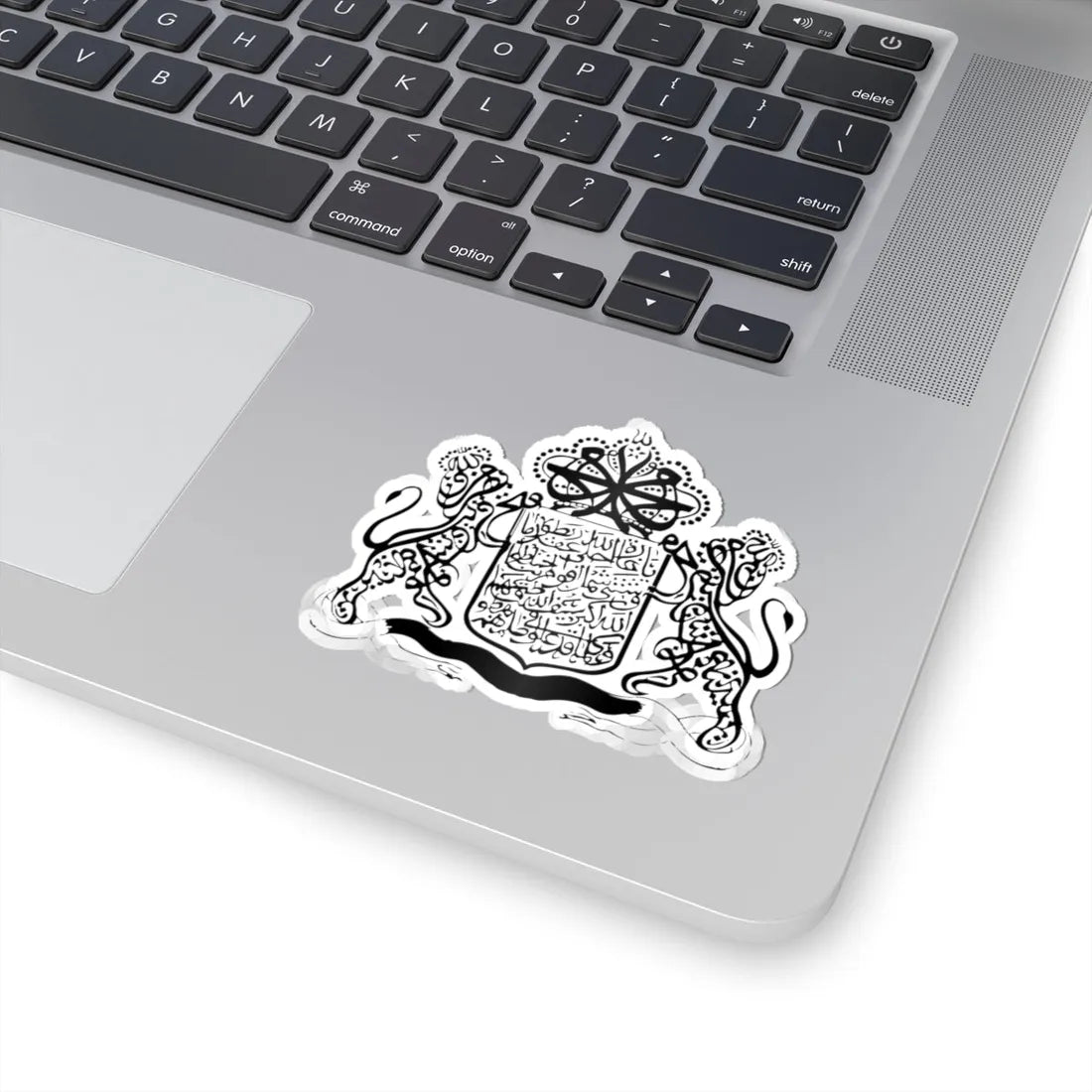 Coat of arms of Riau-Lingga Sultanate (Indonesia) (Coat of Arms) STICKER Vinyl Kiss-Cut Decal - The Sticker Space