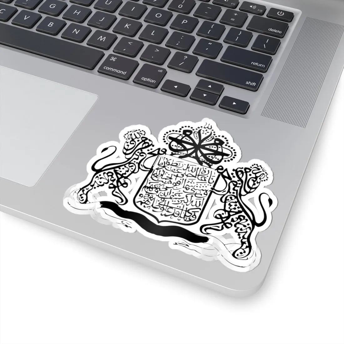 Coat of arms of Riau-Lingga Sultanate (Indonesia) (Coat of Arms) STICKER Vinyl Kiss-Cut Decal - The Sticker Space