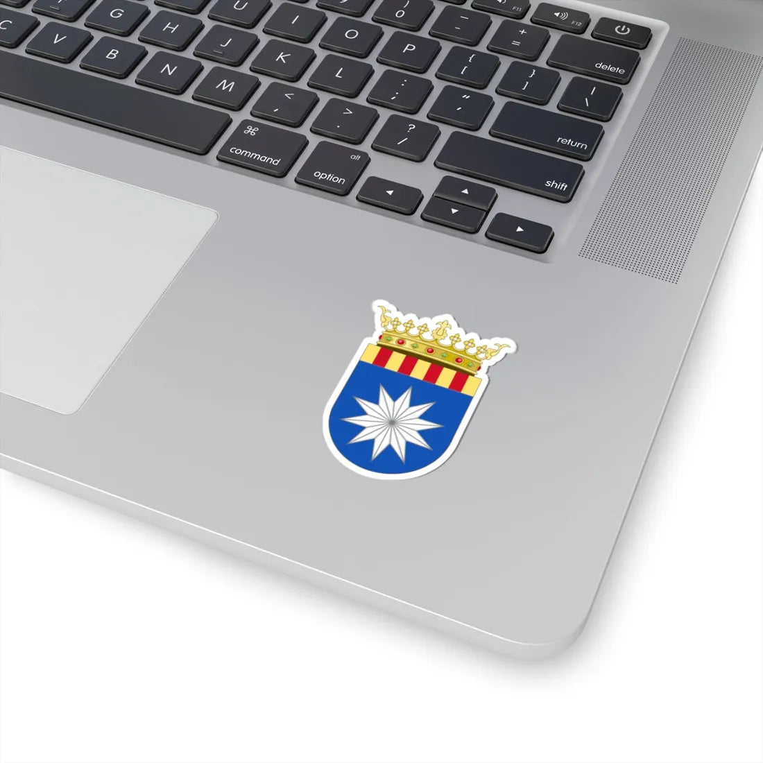 Coat of Arms of Ribera Baja del Ebro (Spain) (Coat of Arms) STICKER Vinyl Kiss-Cut Decal - The Sticker Space