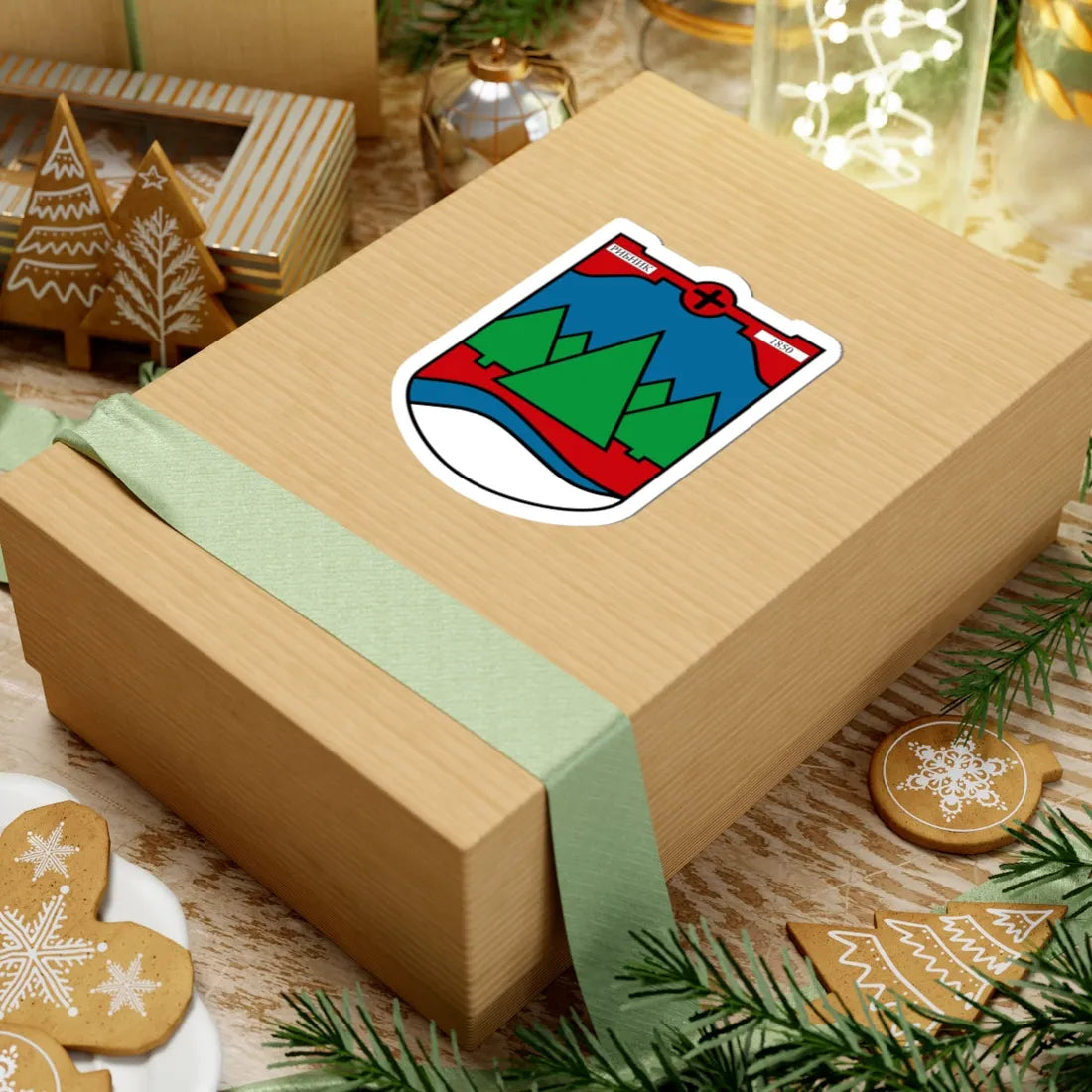 Coat of arms of Ribnik (Bosnia and Herzegovina) (Coat of Arms) STICKER Vinyl Kiss-Cut Decal - The Sticker Space