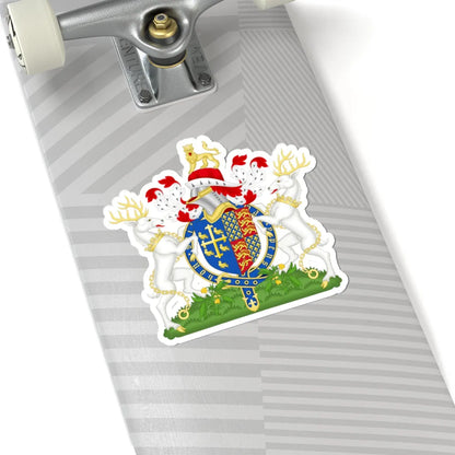 Coat of Arms of Richard II of England 1377-1399 Variant 3 (England) (Coat of Arms) STICKER Vinyl Kiss-Cut Decal - The Sticker Space