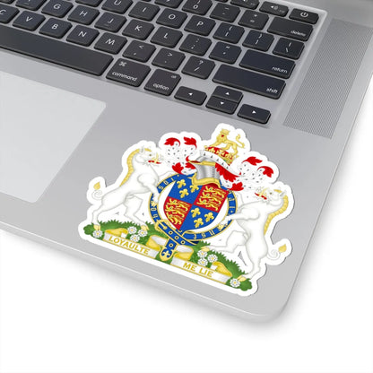 Coat of Arms of Richard III of England 1483-1485 Variant Motto 2 (England) (Coat of Arms) STICKER Vinyl Kiss-Cut Decal - The Sticker Space