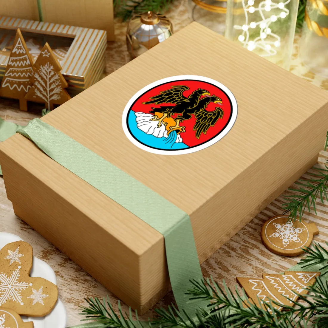 Coat of arms of Rijeka (Croatia) (Coat of Arms) STICKER Vinyl Kiss-Cut Decal - The Sticker Space