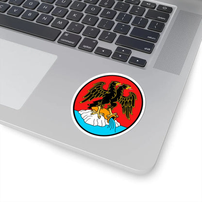 Coat of arms of Rijeka (Croatia) (Coat of Arms) STICKER Vinyl Kiss-Cut Decal - The Sticker Space