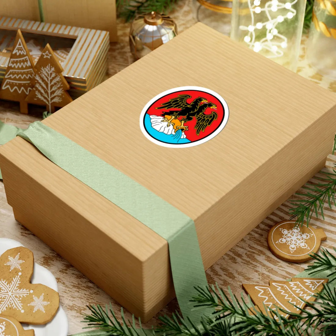 Coat of arms of Rijeka (Croatia) (Coat of Arms) STICKER Vinyl Kiss-Cut Decal - The Sticker Space