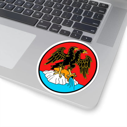 Coat of arms of Rijeka (Croatia) (Coat of Arms) STICKER Vinyl Kiss-Cut Decal - The Sticker Space