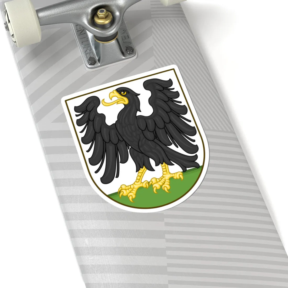 Coat of arms of Ringkøbing (Denmark) (Coat of Arms) STICKER Vinyl Kiss-Cut Decal - The Sticker Space