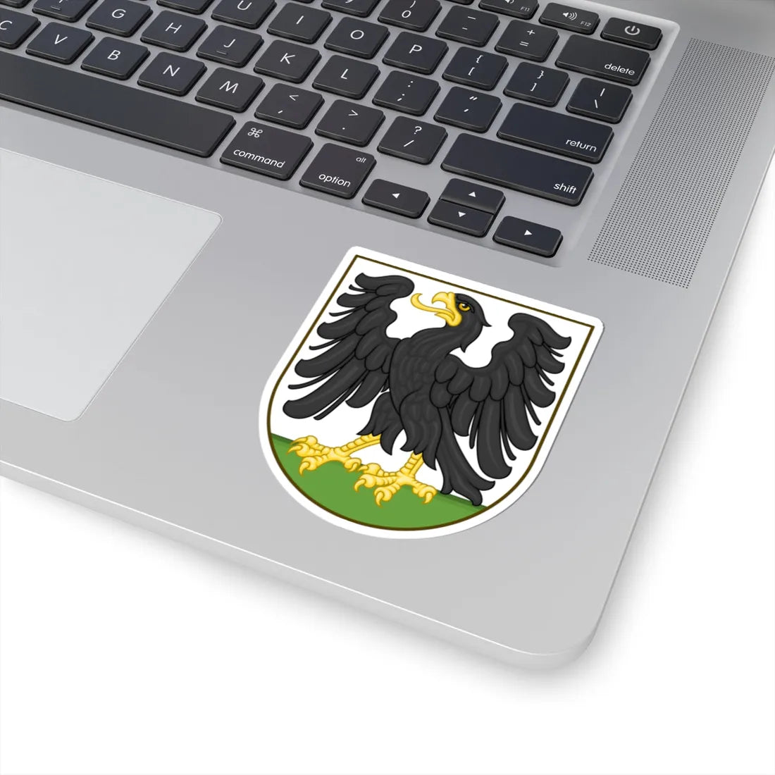 Coat of arms of Ringkøbing (Denmark) (Coat of Arms) STICKER Vinyl Kiss-Cut Decal - The Sticker Space