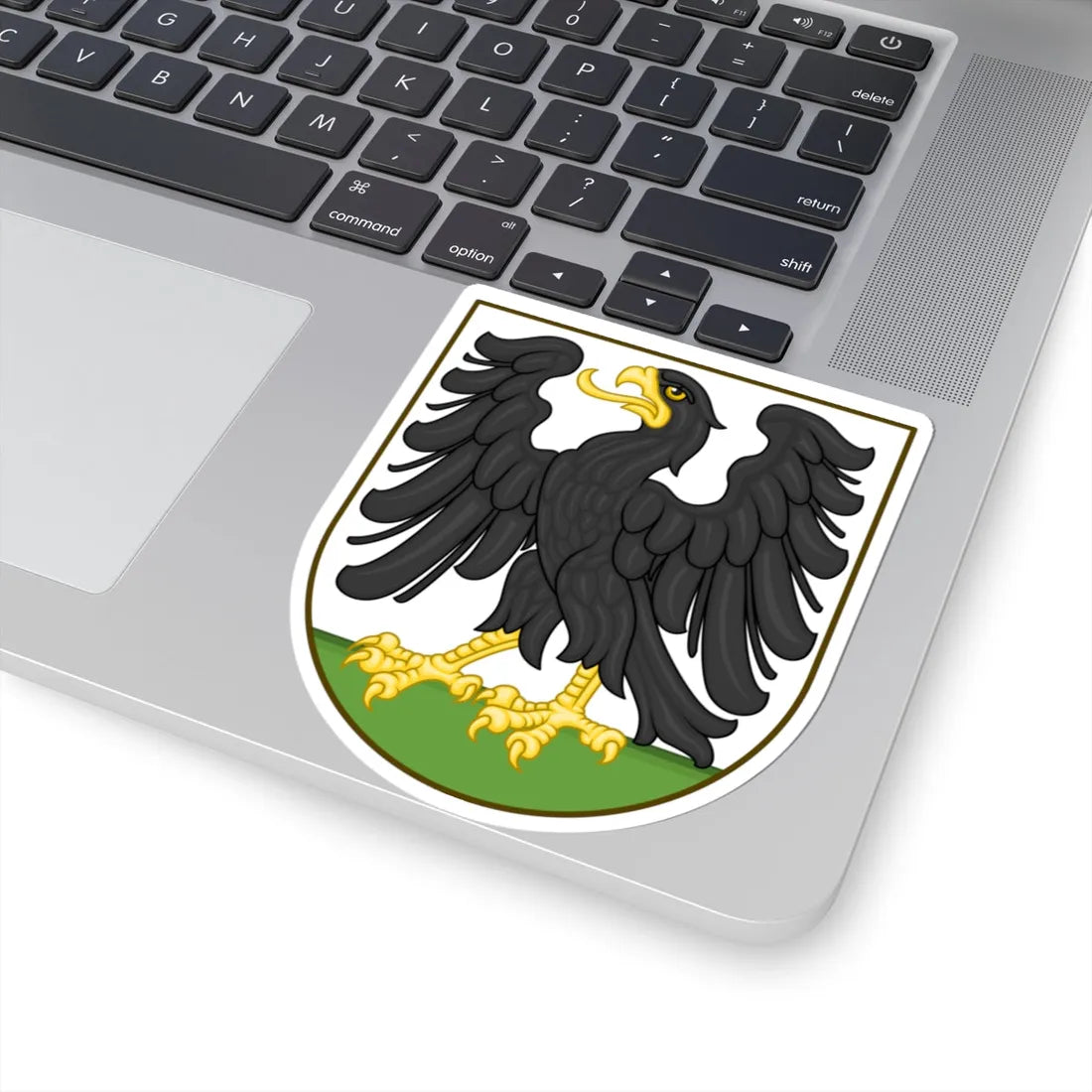 Coat of arms of Ringkøbing (Denmark) (Coat of Arms) STICKER Vinyl Kiss-Cut Decal - The Sticker Space