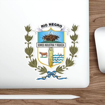 Coat of arms of Rio Negro Department STICKER Vinyl Die-Cut Decal-The Sticker Space