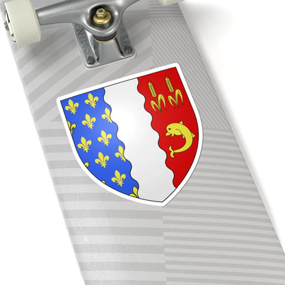 Coat of arms of Rivière-Ouelle (Canada) (Coat of Arms) STICKER Vinyl Kiss-Cut Decal - The Sticker Space