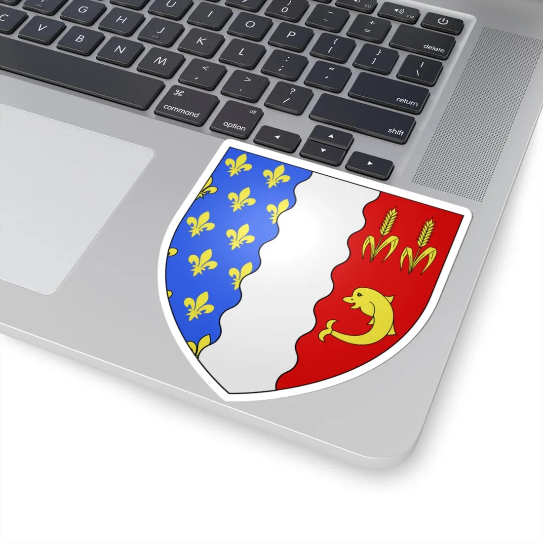 Coat of arms of Rivière-Ouelle (Canada) (Coat of Arms) STICKER Vinyl Kiss-Cut Decal - The Sticker Space