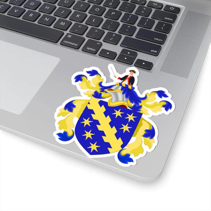 Coat of Arms of Robert Treat Paine (United States) (Coat of Arms) STICKER Vinyl Kiss-Cut Decal - The Sticker Space