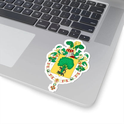 Coat of Arms of Roberto Marcelino Ortiz Order of Isabella the Catholic (Argentina) (Coat of Arms) STICKER Vinyl Kiss-Cut Decal - The Sticker Space