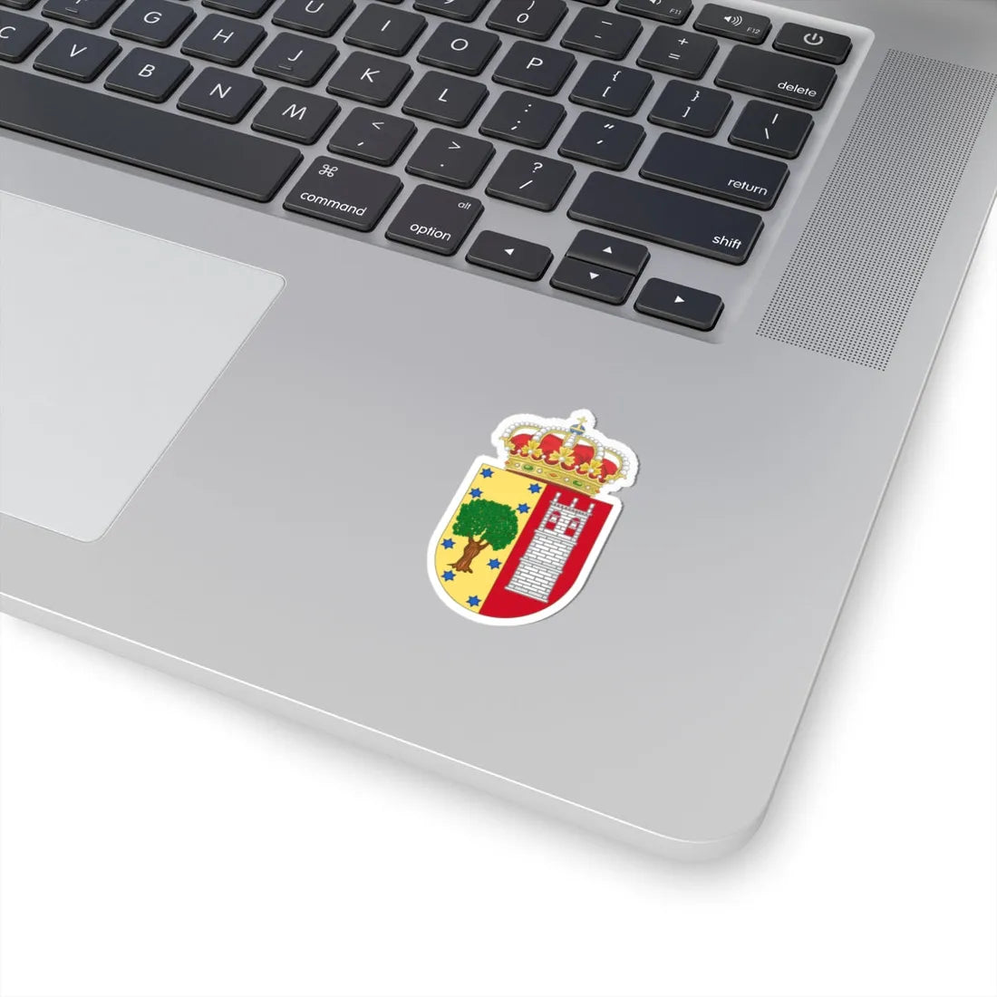 Coat of Arms of Robledo de Chavela (Spain) (Coat of Arms) STICKER Vinyl Kiss-Cut Decal - The Sticker Space