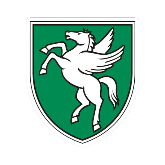 Coat of arms of Rogaška Slatina (Slovenia) (Coat of Arms) STICKER Vinyl Kiss-Cut Decal 2 Inch White - The Sticker Space