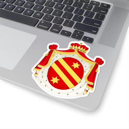 Coat of Arms of Roman Prince of Canino (Italy) (Coat of Arms) STICKER Vinyl Kiss-Cut Decal - The Sticker Space