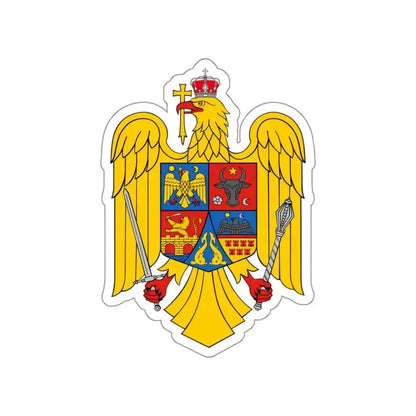 Coat of arms of Romania Eagle STICKER Vinyl Die-Cut Decal - The Sticker Space