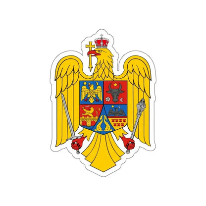 Coat of arms of Romania Eagle STICKER Vinyl Die-Cut Decal - The Sticker Space