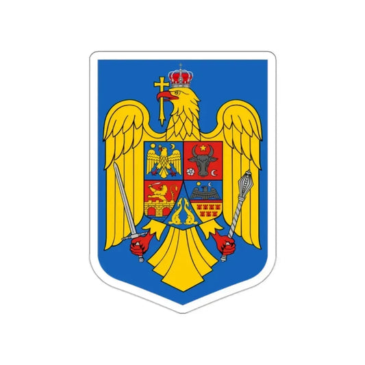 Coat of arms of Romania STICKER Vinyl Die-Cut Decal 2 Inch - The Sticker Space